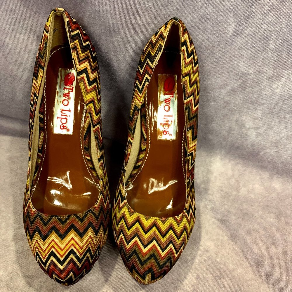 Two Lips "Swizzle" Platform Stilletos